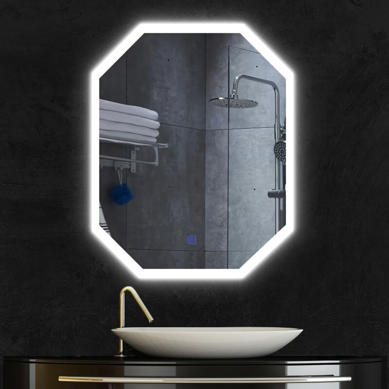 92033 IREDA Koupelnové zrcadlo s LED osvětlením