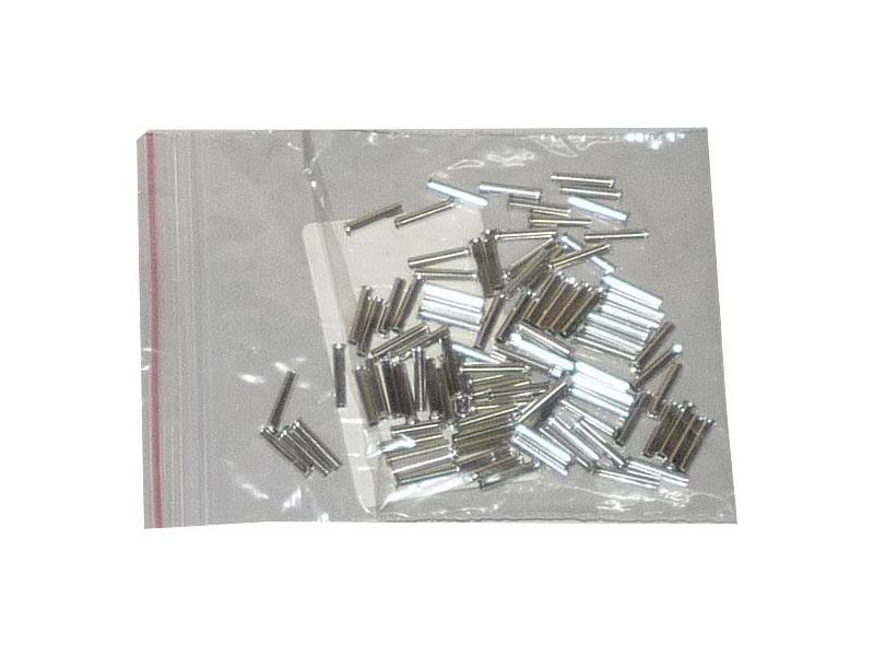 Dutinka pro kabel 1mm2 celokovová