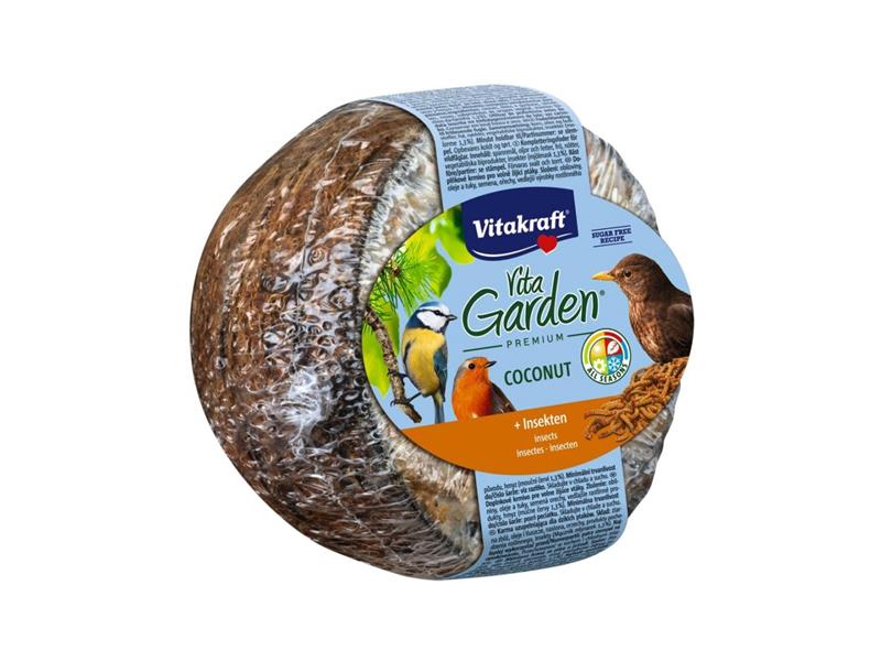 Kokosový ořech plněný hmyzem VITAKRAFT Vita Garden Premium