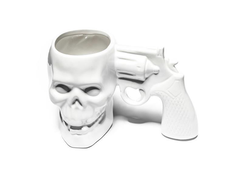 Hrnek GADGET MASTER Skull Pistol Mug