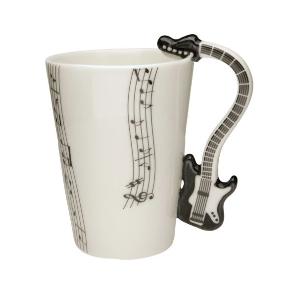 Hrnek GADGET MASTER Music Mug Guitar Black