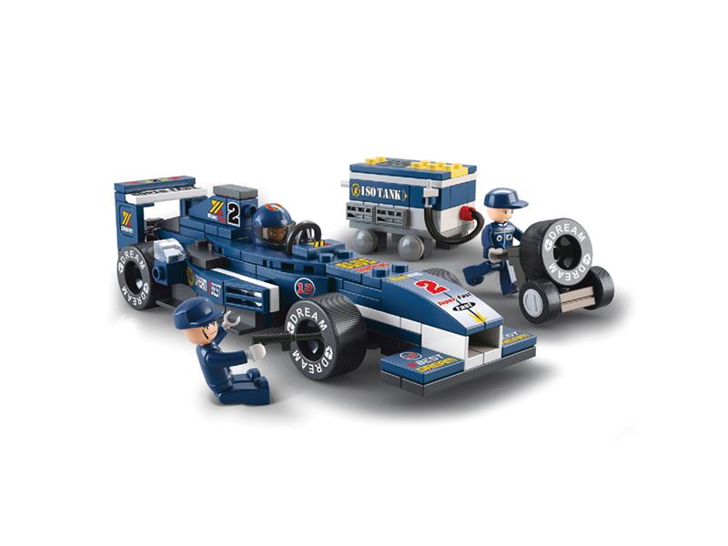 Stavebnice SLUBAN Formule F1 B-0351 196 dílků