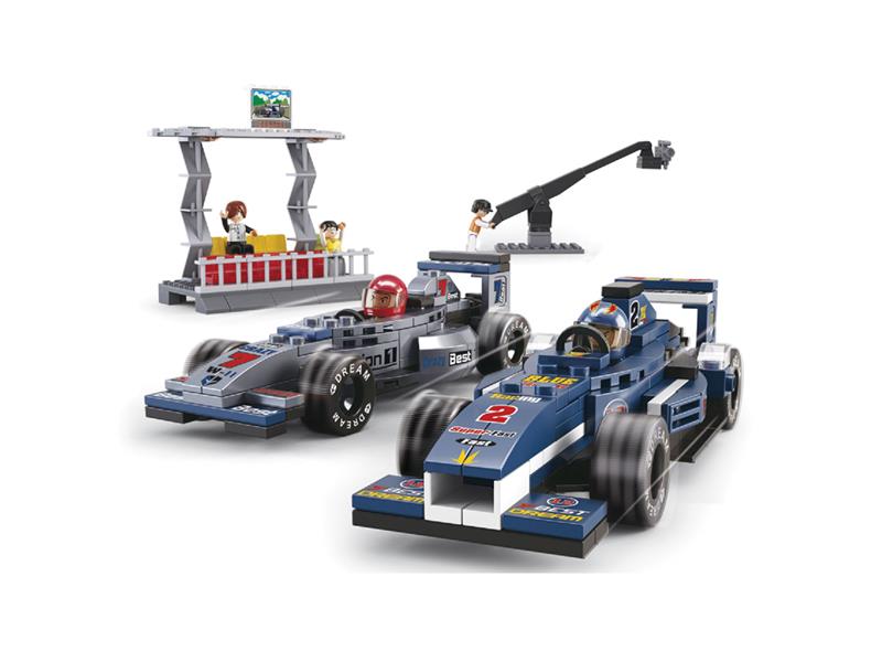 Stavebnice SLUBAN Formule F1 Grand Prix B-0355 300 dílků