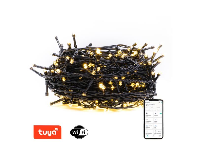 Smart LED vánoční řetěz IMMAX NEO 07755L 40m WiFi Tuya