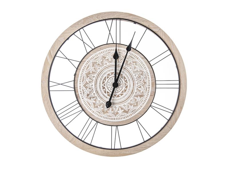 Hodiny INDECOR Mandala 60cm - rozbaleno - poškozený originální obal