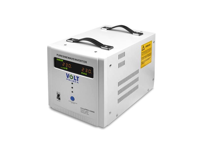 Zdroj záložní VOLT POLSKA Sinus Pro 2200 E 12V/230V 2200VA 1600W