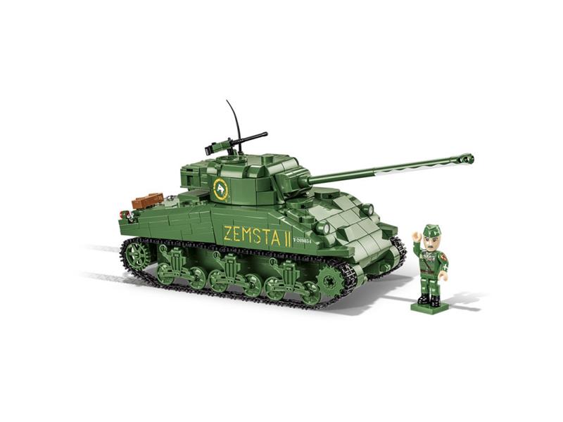 Stavebnice COBI 2276 II WW Sherman IC Firefly Hybrid