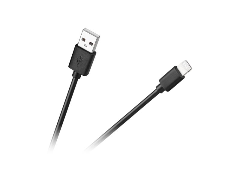 Kabel CABLETECH KPO3946 USB/Lightning 1m Black