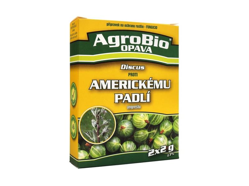 Přípravek proti americkému padlí AGROBIO Discus 2x2g - rozbaleno - konec expirace 02/2023