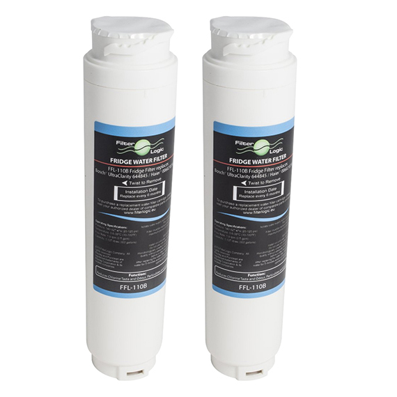 Filtr do lednice FILTER LOGIC FFL-110B kompatibilní s Bosch Siemens 9000 077104 UltraClarity 2ks