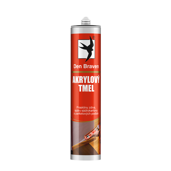 Tmel akrylátový DEN BRAVEN hnědý 280ml