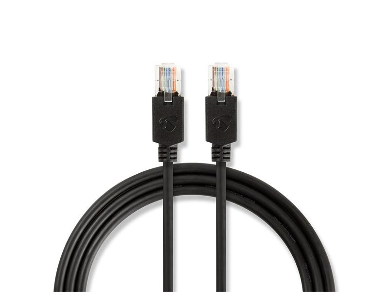 Kabel UTP RJ45/RJ45 Cat5e 2m NEDIS CCBP85100AT20 - rozbaleno - poškozený originální obal