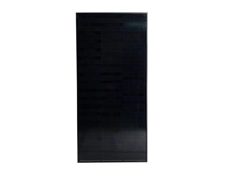 Solární panel 12V/120W shingle monokrystalický černý rám 1200x510x30mm SOLARFAM