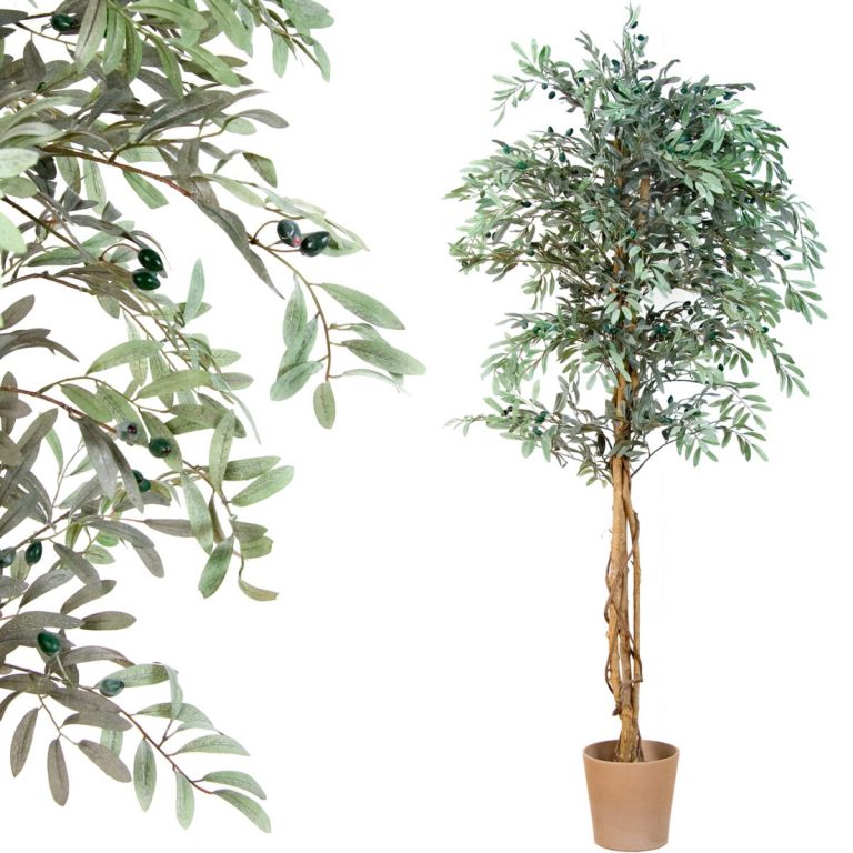 Tuin 1369 Umělý strom - olivovník - 180 cm MOVIT
