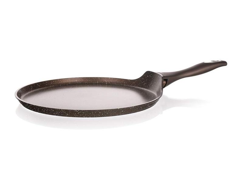 Pánev BANQUET Premium Dark Brown na palačinky 24cm - rozbaleno - mírně vypuklé dno
