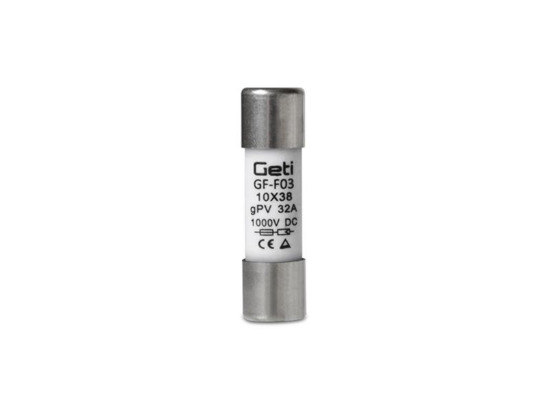 Pojistka GETI GF-F03 pro fotovoltaické systémy 32A/1000V DC