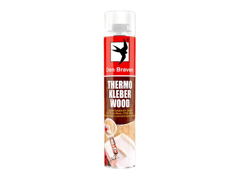 Lepidlo DEN BRAVEN THERMO KLEBER WOOD pistolové 750ml