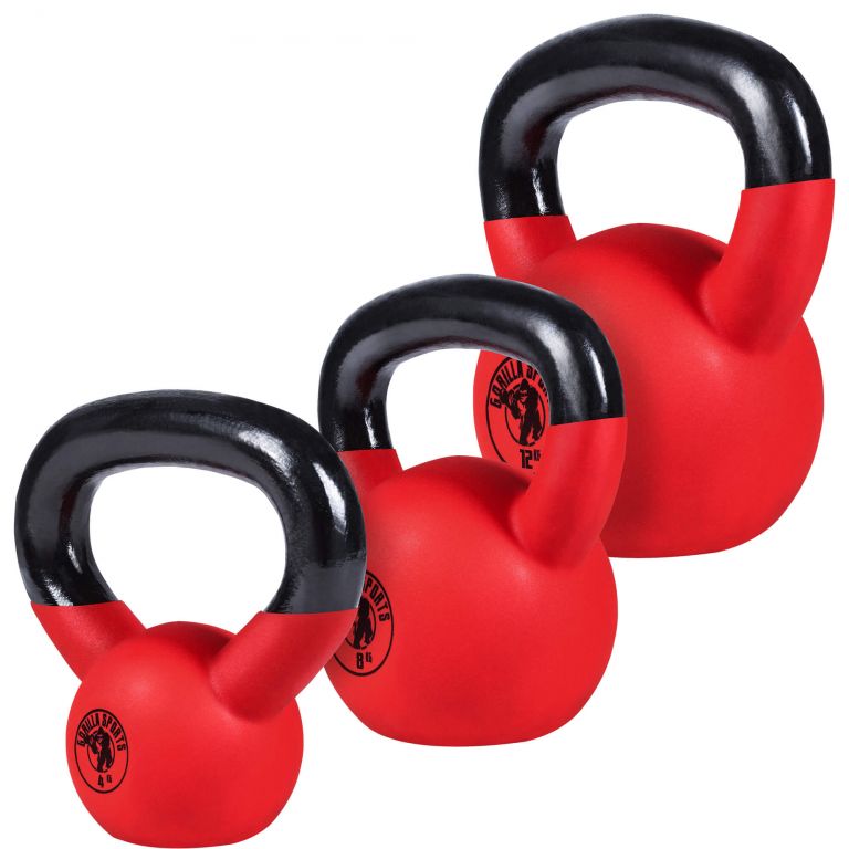 Gorilla Sports Sada kettlebellů