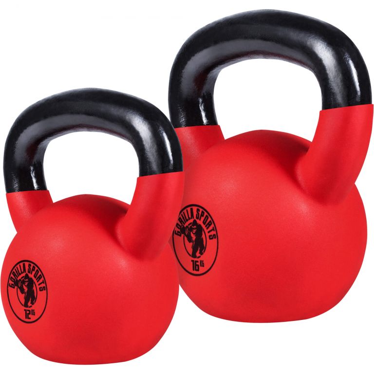 Gorilla Sports Sada kettlebellů