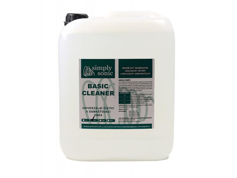 Čisticí koncentrát SIMPLY SONIC Basic Cleaner 10l - rozbaleno - nepatrné množství vylito