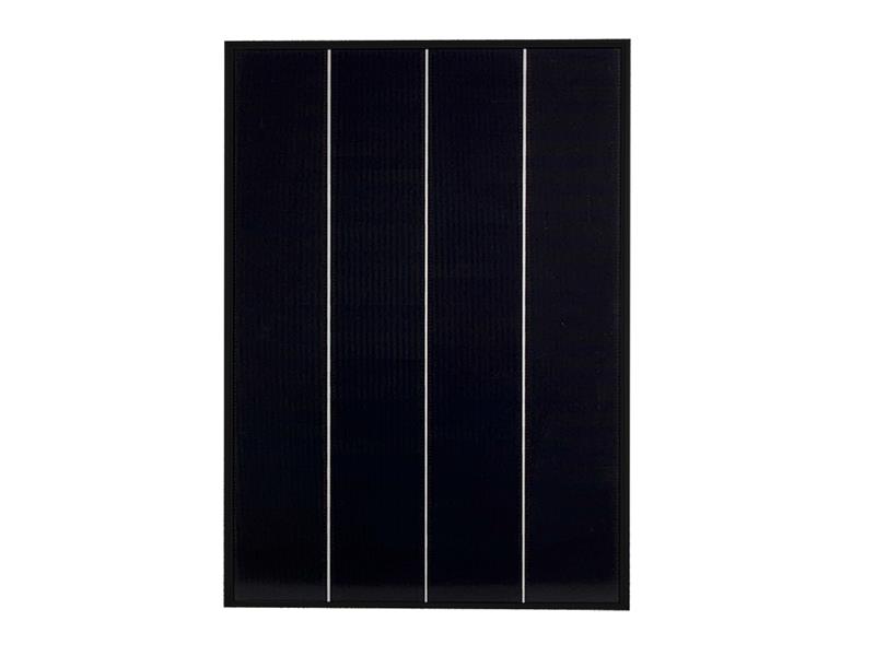 Solární panel 12V/200W monokrystalický shingle SOLARFAM černý rám