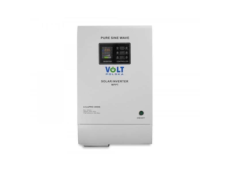 Měnič napětí VOLT Sinus Pro 3000 S 48/230V 3000VA 2100W MPPT 60A