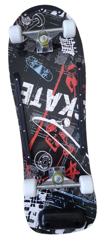 Acra Sport Skateboard barevný S2-černý Acra Sport