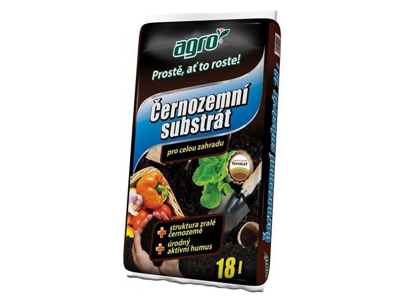 Černozemní substrát pro celou zahradu AGRO 18l