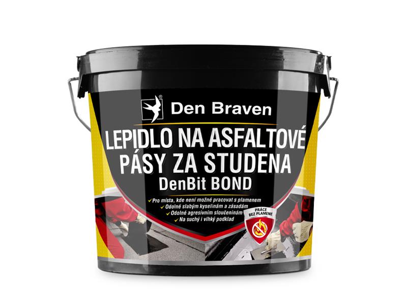 Lepidlo na asfaltové pásy za studena DenBit BOND 5kg