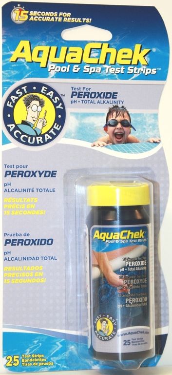 Marimex AquaChek Peroxide Pásky testovací 3v1 (25ks) Marimex