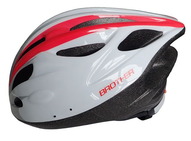 Brother Bílá cyklistická helma velikost L (58-61cm) Brother