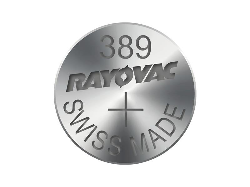 Knoflíková baterie do hodinek RAYOVAC 389