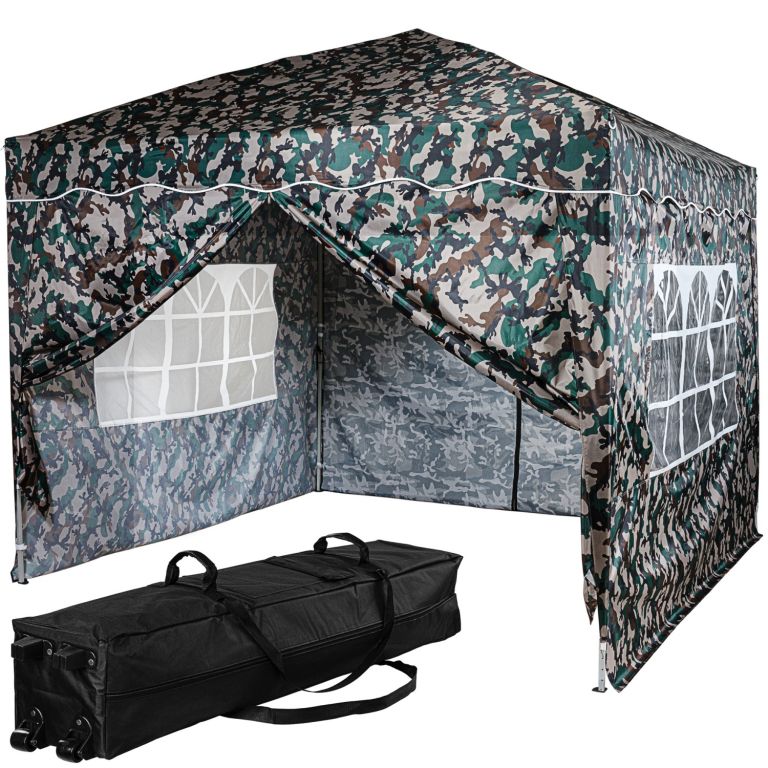 Instent M71746 zahradní párty stan - 3x3 m woodland + 4 bočnice Instent