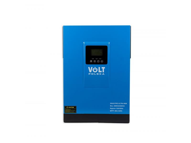 Hybridní měnič napětí VOLT Sinus Pro Ultra 8000 48/230V 4000/8000W MPPT 80A