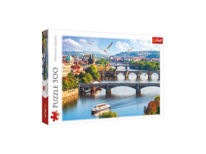 Puzzle TREFL Praha Česká Republika 500 dílků