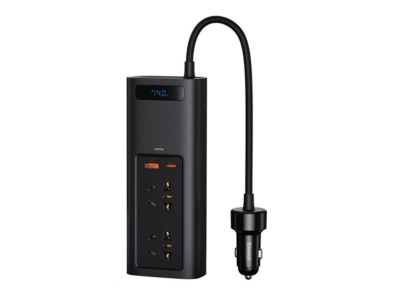 Měnič napětí do auta BASEUS CRNBQ-A01 Black