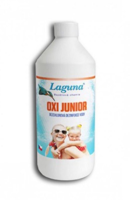 Přípravek pro bezchlorovou dezinfekci bazénové vody LAGUNA Oxi Junior 1l - rozbaleno