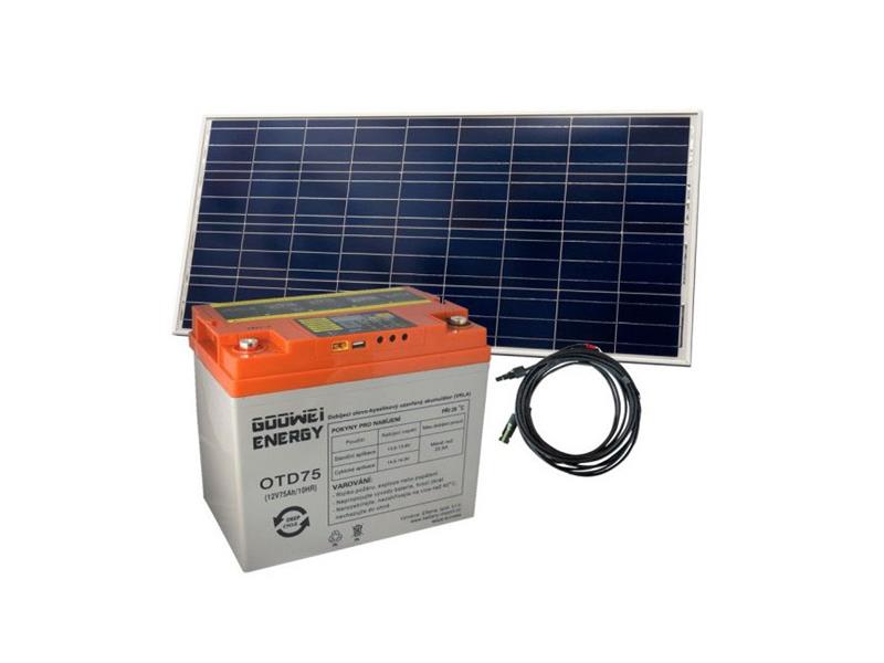 Solární set baterie GOOWEI ENERGY OTD75 (75Ah