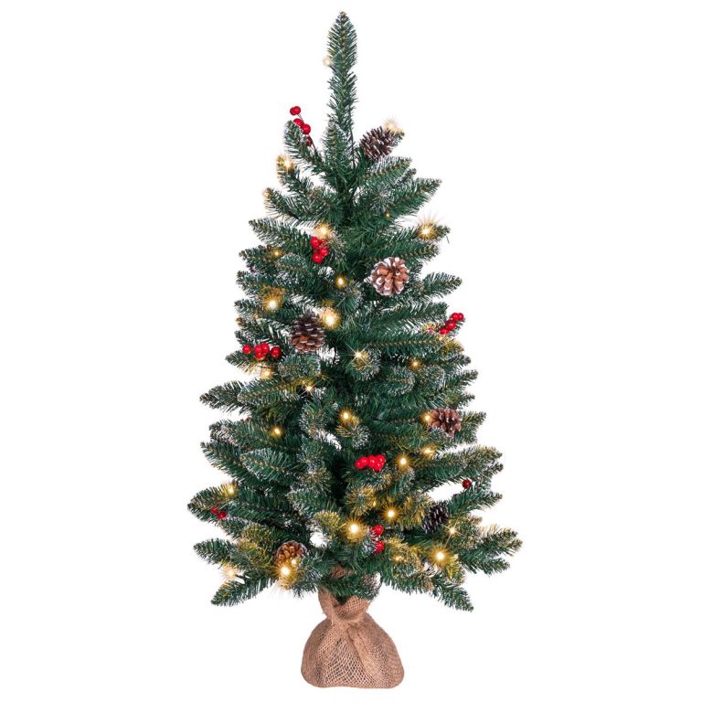Nexos 65869 Vánoční stromek s osvětlením - 90 cm