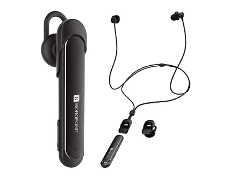 Sluchátka Bluetooth BOROFONE BE10 Black - rozbaleno - poškozený obal