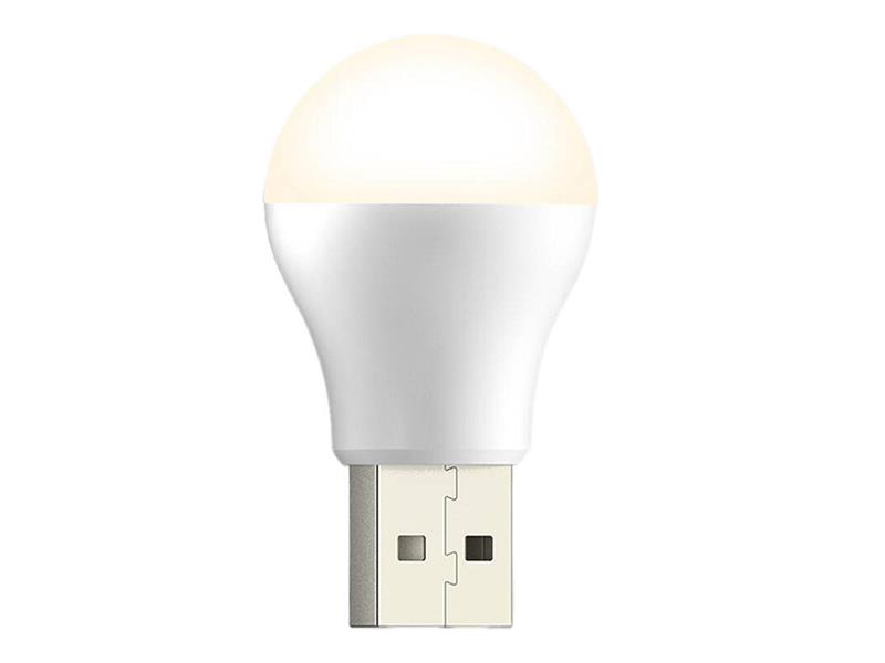 Žárovka USB teplá bílá XO Y1