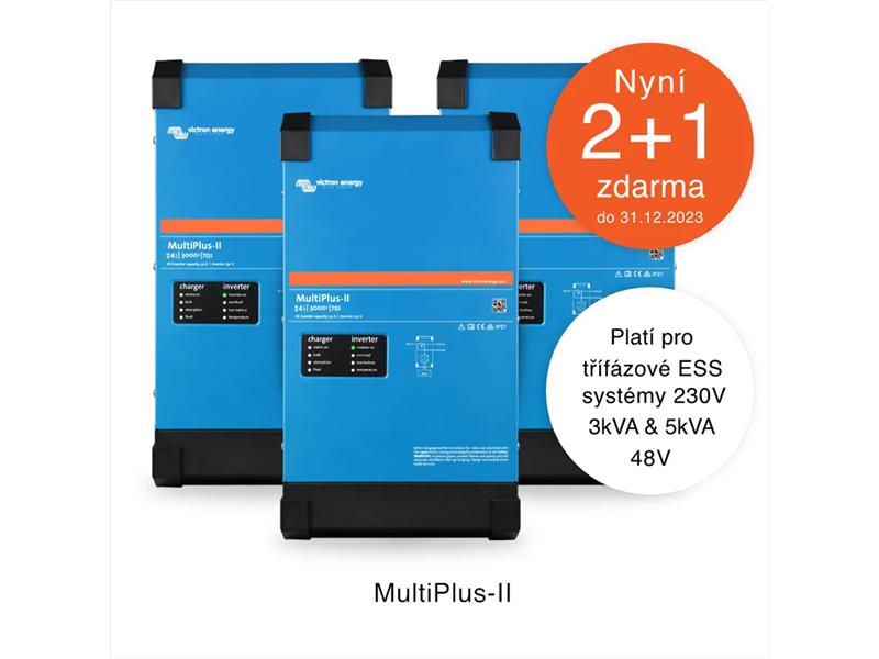 Měnič napětí/nabíječ Victron Energy MultiPlus-II 48V/5000VA/70A-50A Set 2+1