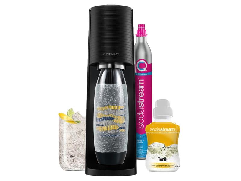 SodaStream sada Megapack Terra Black Tonik