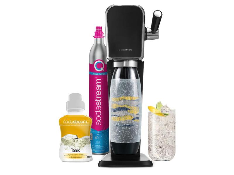 SodaStream sada Megapack Art Black Tonik