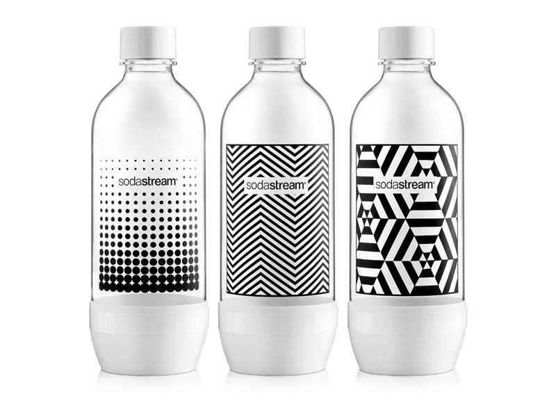 Láhev SodaStream TriPack Black/White