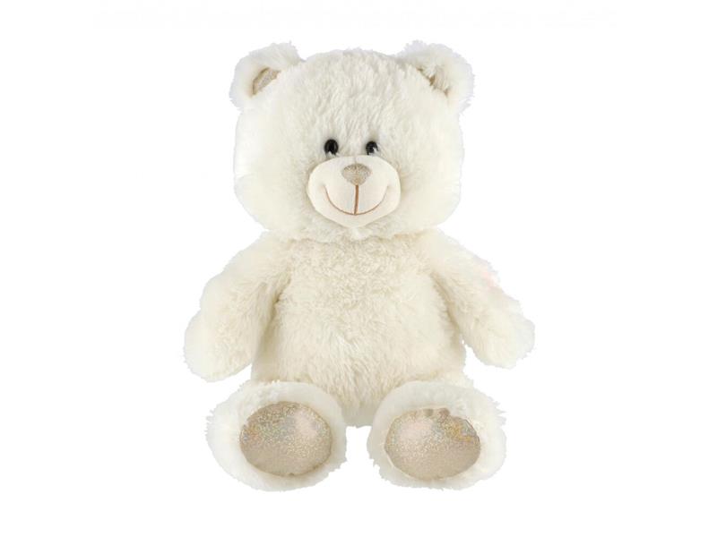 Dětský plyšový medvídek TEDDIES bílý 40cm