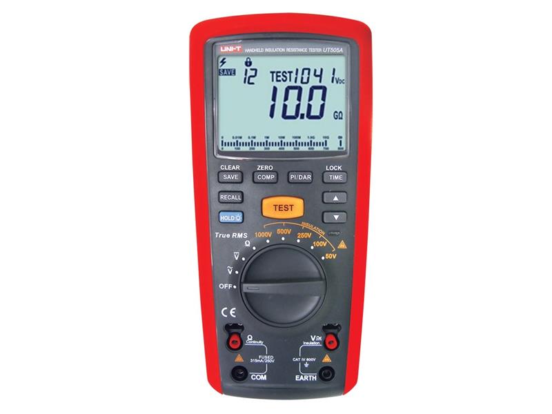 Tester izolačního odporu UNI-T UT505A - rozbaleno - bez baterii