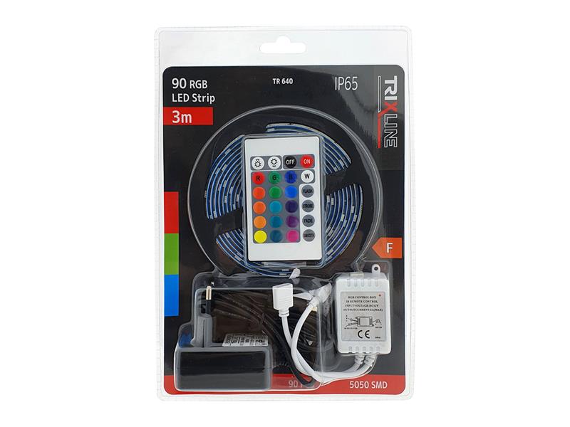 LED pásek 12V 5050 30LED/m IP65 10