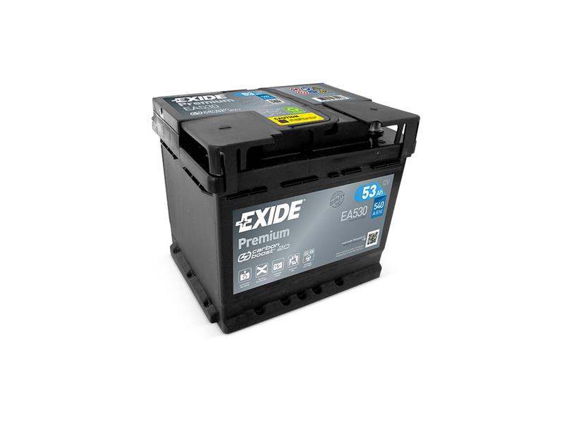 Autobaterie EXIDE Premium EA530 53Ah 12V 540A