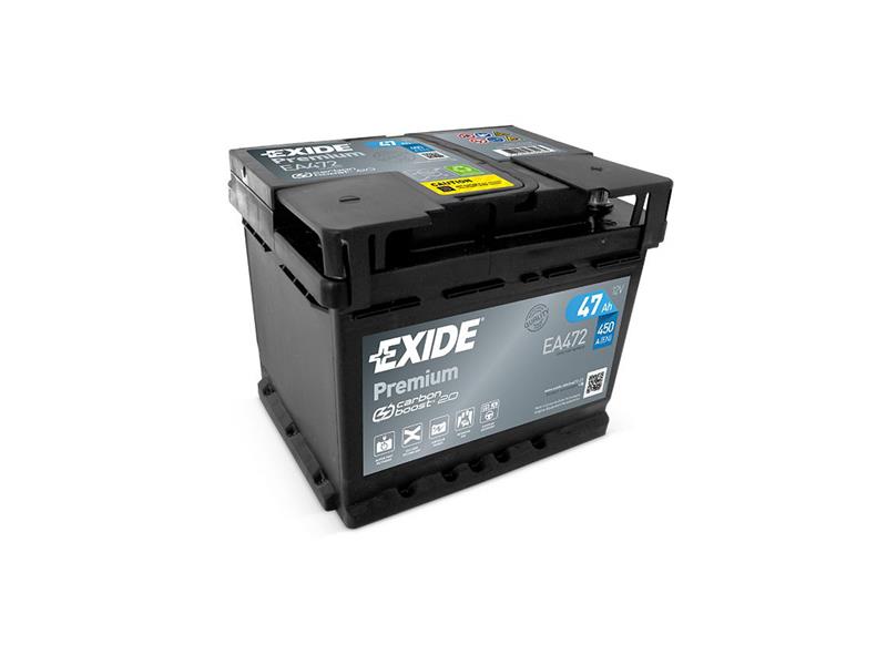 Autobaterie EXIDE Premium EA472 47Ah 12V 450A